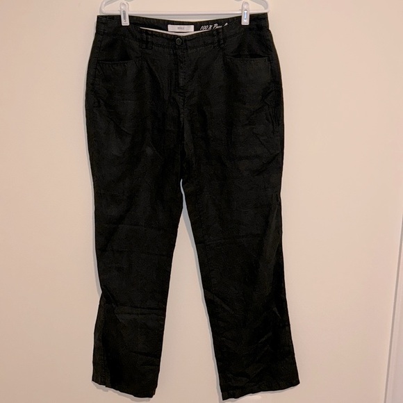 Brax Feel Good 100% Pure Linen Palazzo Style Farina Trouser Pants Wide Leg - Picture 3 of 8